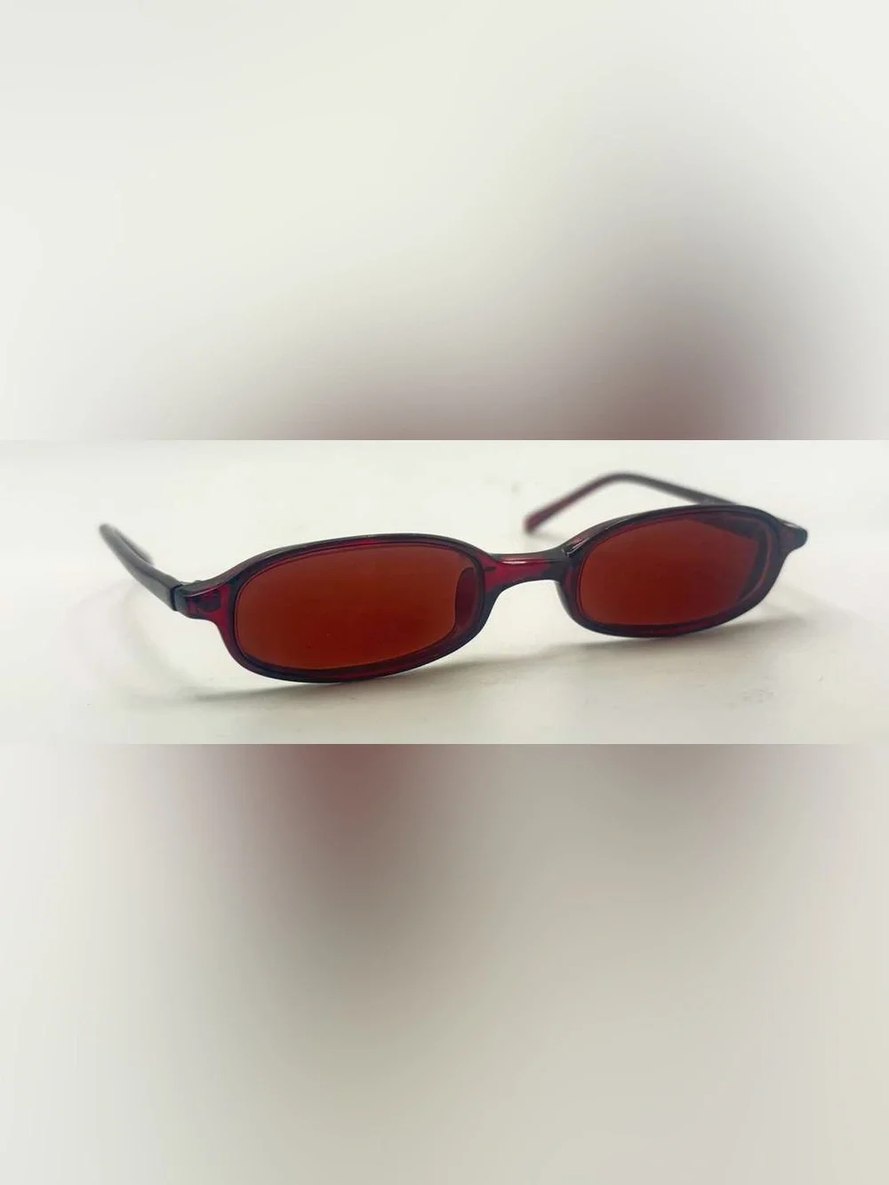39 Dollar Glasses Milan Burgundy Oval Sunglasses Frames Only